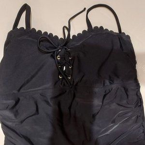 Black Bustier 1pc Body Suit New by George